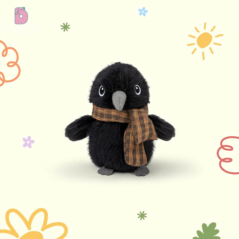 Duoai GreyBird Plush Set – Choose 3 for $29.99 | Fun, Weird, Adorably Grumpy Duoai Plush