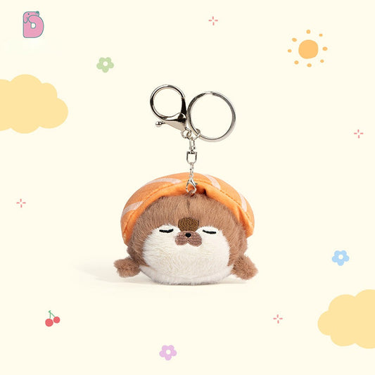 🎐 Duoai Sushi Otter Keychain – 11cm Plush Charm for Bags & Gifts (1pc / 3pc Gift Box) Duoai Plush