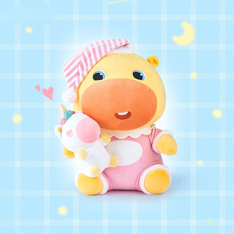 Duoai Original Capybara Lulu Sleepwear Plush Toy – Cute Pajama Capybara