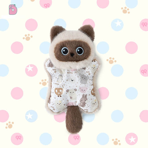 Duoai Bean Bag Cat Plush Puppet – 7.1" Comfort Companion Toy