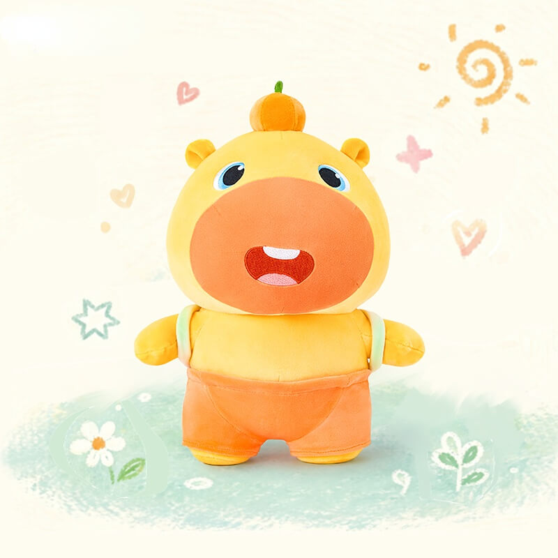 Duoai x Capybara Lulu Backpack Plush Doll – Cute Cozy Stuffed Animal Birthday Gift
