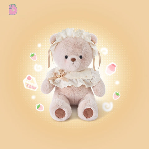 🐻 Duoai Milky Puff Series – Bear Plush, Bunny Plush, Sheep Plush & Keychains – Soft Stuffed Toys, Keychain Dolls