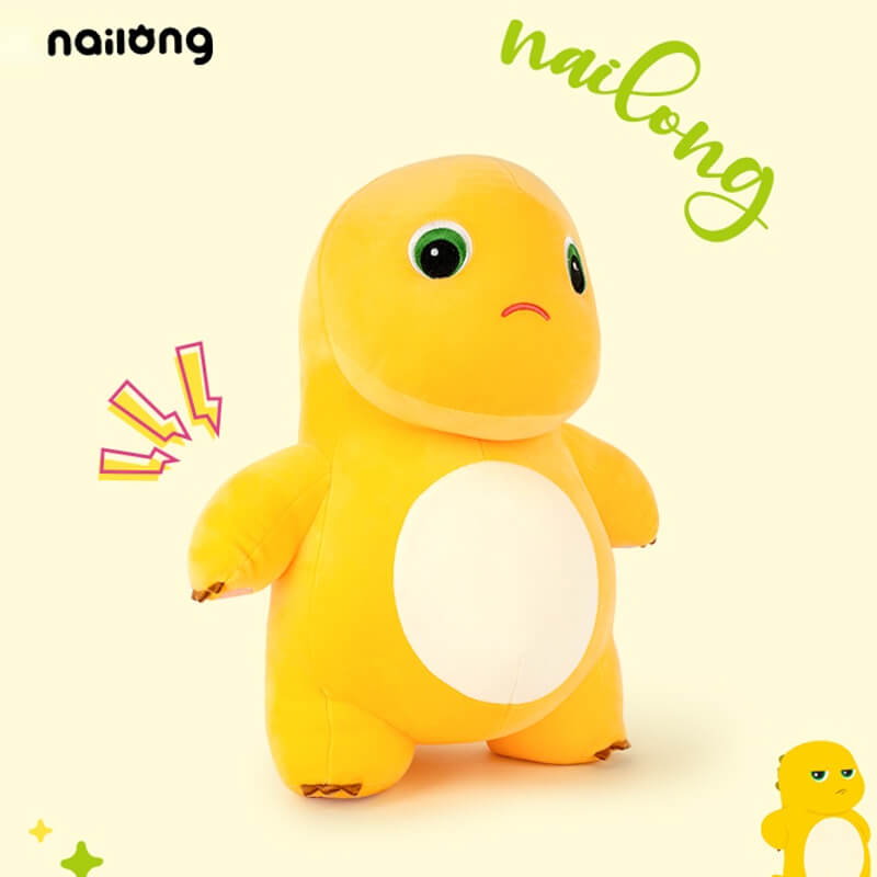 Duoai NAILONG – Baby Dino Plush in 5 Sizes + Free Keychain with 24" Duoai Plush