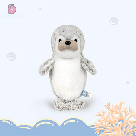 Duoai Walrus & Seal Plush – 13.8" Soft Sleeping & Lying Ocean Animal Toy Duoai Plush