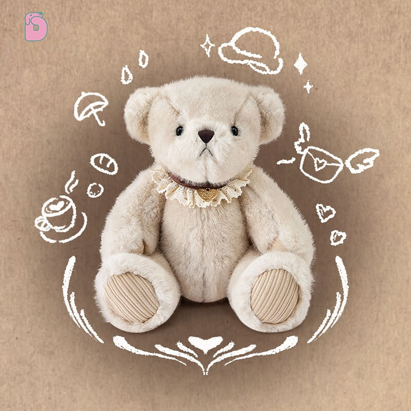 Duoai Jointed Bear Plush – 9.8" Poseable Teddy Bear | Soft Hug Buddy Gift for Kids & Adults Duoai Plush