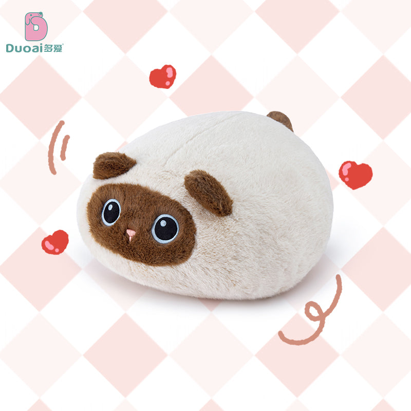 Duoai Original Cat Plush Cushion – Kawaii Cat Pillow Soft Stuffed Animal Collection