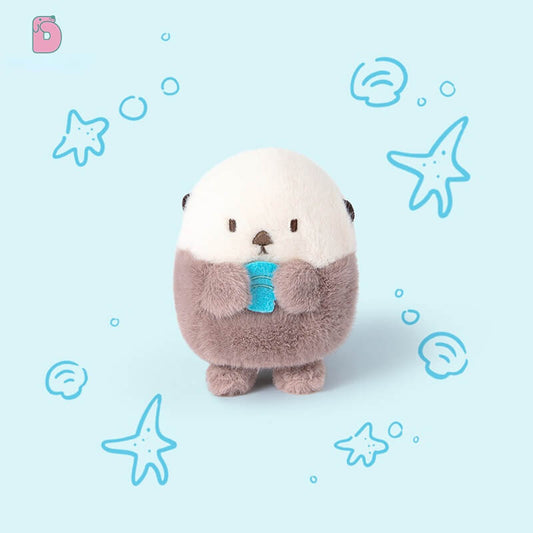 Duoai Beanie Plush Hand Puppets – Otter, Penguin & Friends (10cm Desk Companions) Duoai Plush