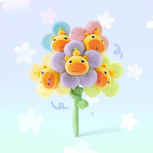 Duoai Capybara Lulu Plush Bouquet – 13" (33cm) Gift for Qixi, Valentine’s & Teachers’ Day Duoai Plush