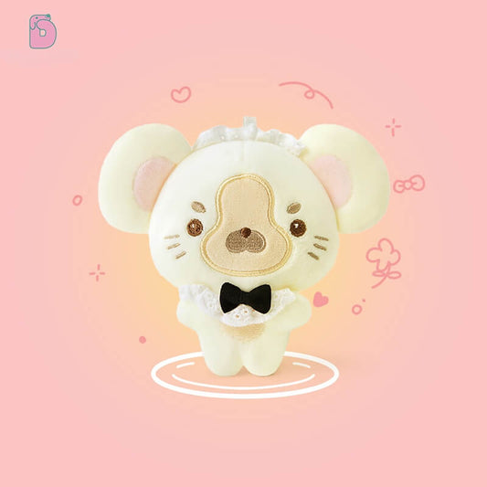 🐭 Duoai Mini Mouse Charm – 5.1" Plush Keychain in 4 Adorable Outfits Duoai Plush
