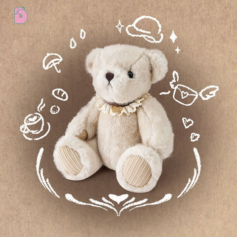 Duoai Jointed Bear Plush – 9.8" Poseable Teddy Bear | Soft Hug Buddy Gift for Kids & Adults Duoai Plush