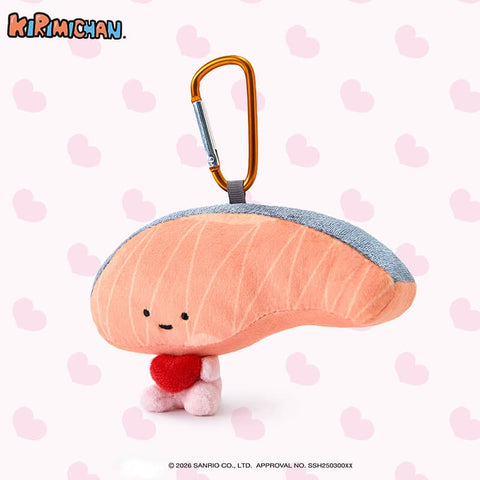 Duoai Official Kirimichan Heart-Shaped Plush Pendant– Kawaii Collectible Accessory