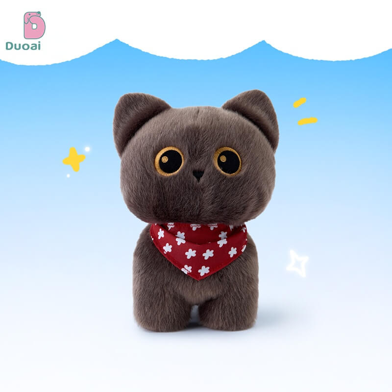 Duoai Original Cat Plush Collection – Cute Plush Toys & Bag Charm Gifts