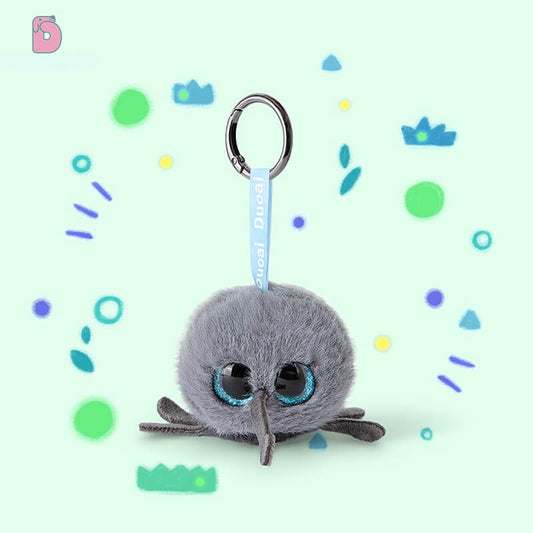 Duoai BUG GARDEN SERIES Funny Insect Plush Keychain (10cm/3.9") – Mosquito, Bee, Spider & More