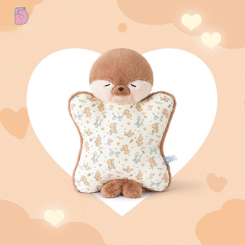 🐬 Duoai Bebe Seal Hug Pillow – 22" Soft Plush Seal for Cuddling, Sleeping & Cozy Comfort, Blue / White / Brown