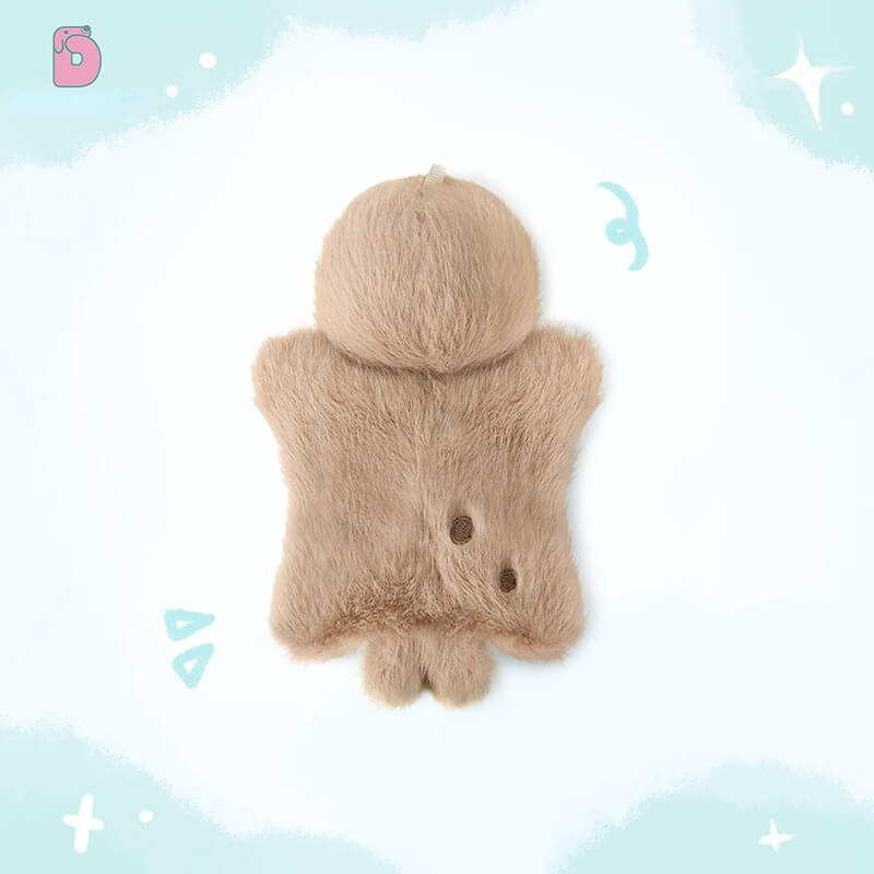 Duoai Original Seal Plush — 16cm (6.3") Soothing Seal Plushie, Keychain & Hand-Puppet Options — Blue / Brown / White Duoai Plush