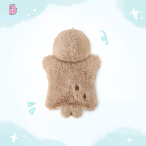 Duoai Original Seal Plush — 16cm (6.3") Soothing Seal Plushie, Keychain & Hand-Puppet Options — Blue / Brown / White Duoai Plush