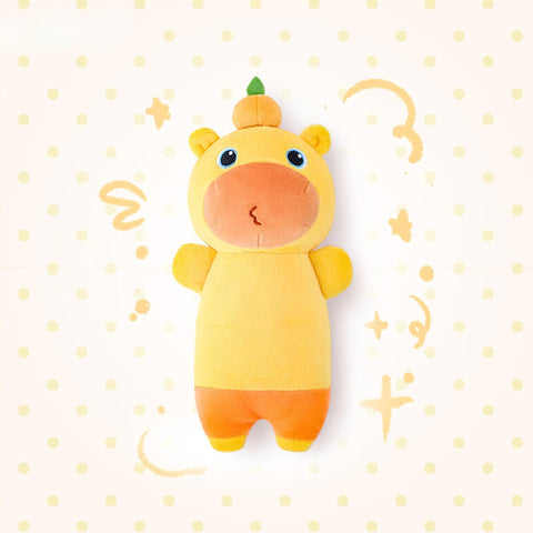 Duoai × Capybara Lulu Plush Wrist Rest Pillow – Cute Kawaii Desk Support Collection