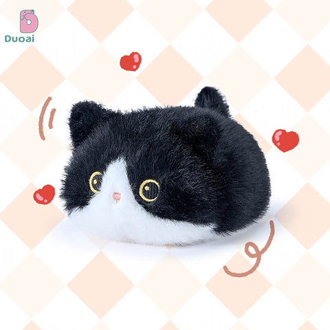 Duoai Original Lying Cat Plush – Kawaii Cat Pillow Soft Stuffed Animal Gift Collection