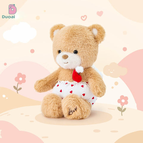 Duoai AiWing Bear Plush – Cute Teddy Toy Gift for Kids & Valentine’s
