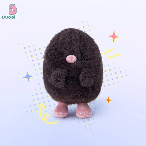 Duoai Original Bean Bag Plush – Kawaii Mole Dog & Pig Stuffed Animal Collection