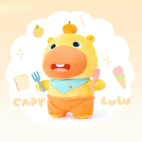 Duoai Official Lulu Capybara Plush Doll – Cute Healing Stuffed Animal Birthday Gift