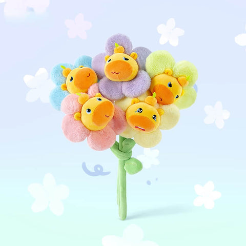 Duoai Capybara Lulu Plush Bouquet – 13" (33cm) Gift for Qixi, Valentine’s & Teachers’ Day Duoai Plush