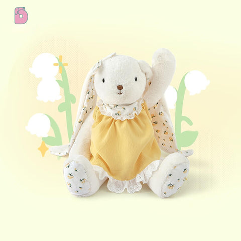 Duoai Original — “NONO the Bunny” Pastoral Plush | 30 cm / 11.8" & 16 cm / 6.3" | Gift Box Option Duoai Plush