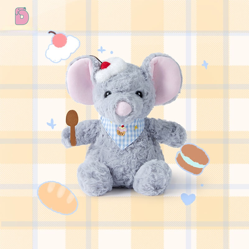 🧀 Duoai Mouse Plush – 5.9" & 9.1" Original Comfort Desk Companion Duoai Plush