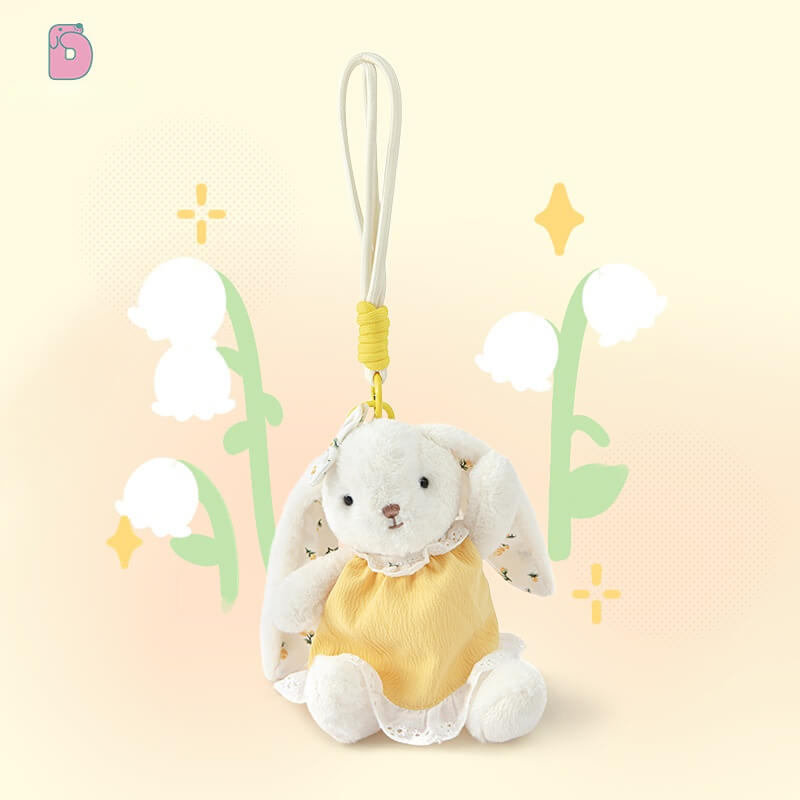 Duoai Original — “NONO the Bunny” Pastoral Plush | 30 cm / 11.8" & 16 cm / 6.3" | Gift Box Option Duoai Plush