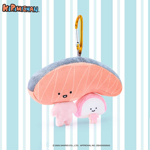 Duoai Original Kirimichan & Kamaboko-chan Plush Pendant – Kawaii Bag Charm, Adorable Gift for Girls