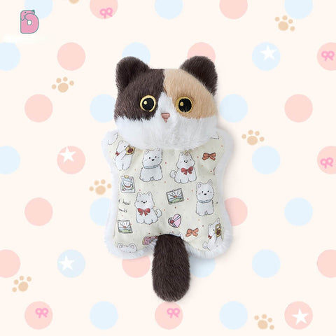 Duoai Bean Bag Cat Plush Puppet – 7.1" Comfort Companion Toy