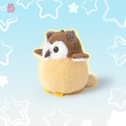 🦉 Duoai Original Owl Plush Keychain – 4.5" Mini Bag Charm Duoai Plush