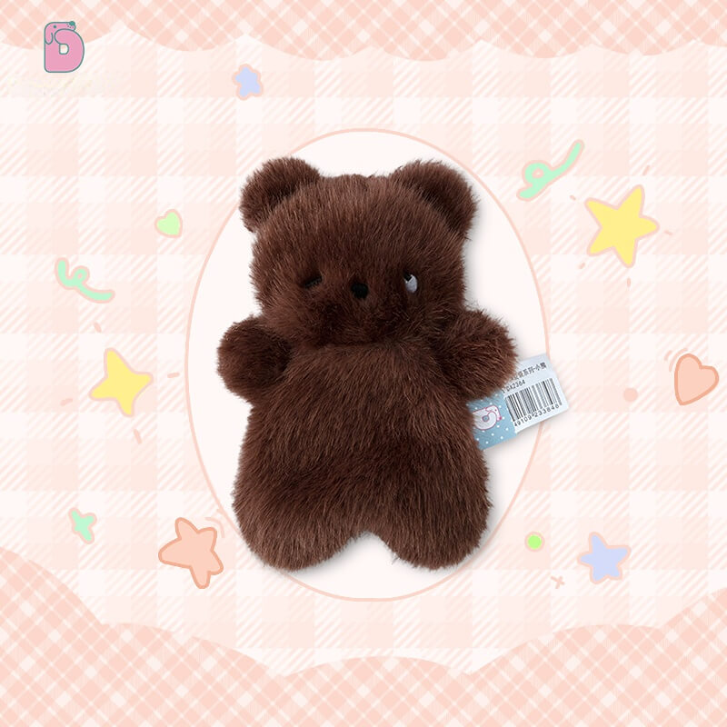 Duoai Mini Plush Toys – Dog, Bunny, Mouse, Bear, Seal, Cat & Duck – 13cm/5.1in Cute Desk Companions & 7-Piece Gift Box Set Duoai Plush