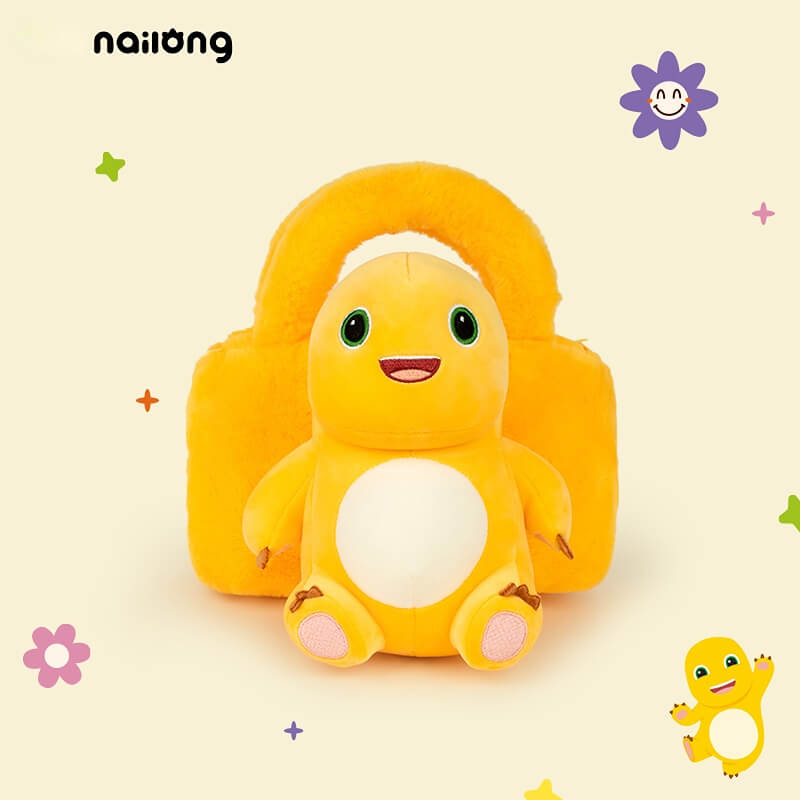 NAILONG Crossbody Bag – Plush Handbag 25×7×14 cm (9.8″×2.8″×5.5″) — Gift for Her Duoai Plush
