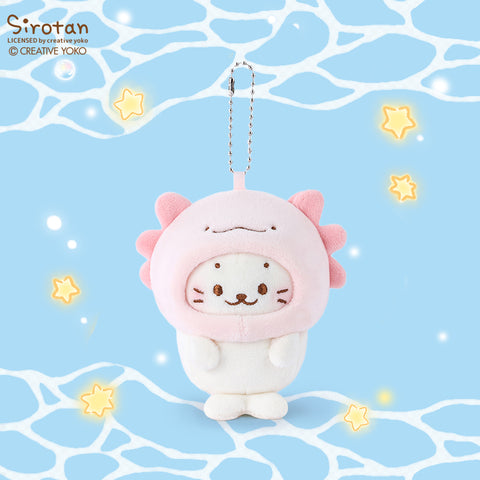 Duoai × Sirotan Ocean Series Plush Keychain – Cute Sea Animal Cat Bag Charm Kawaii Gift Collection
