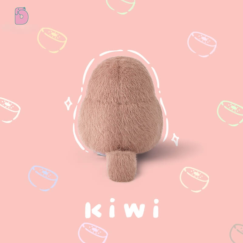 Duoai Kiwi Bird Slap Bracelet – 4.7" Original Plush Wrist Toy | Cute Bird Stuffed Animal Gift Duoai Plush