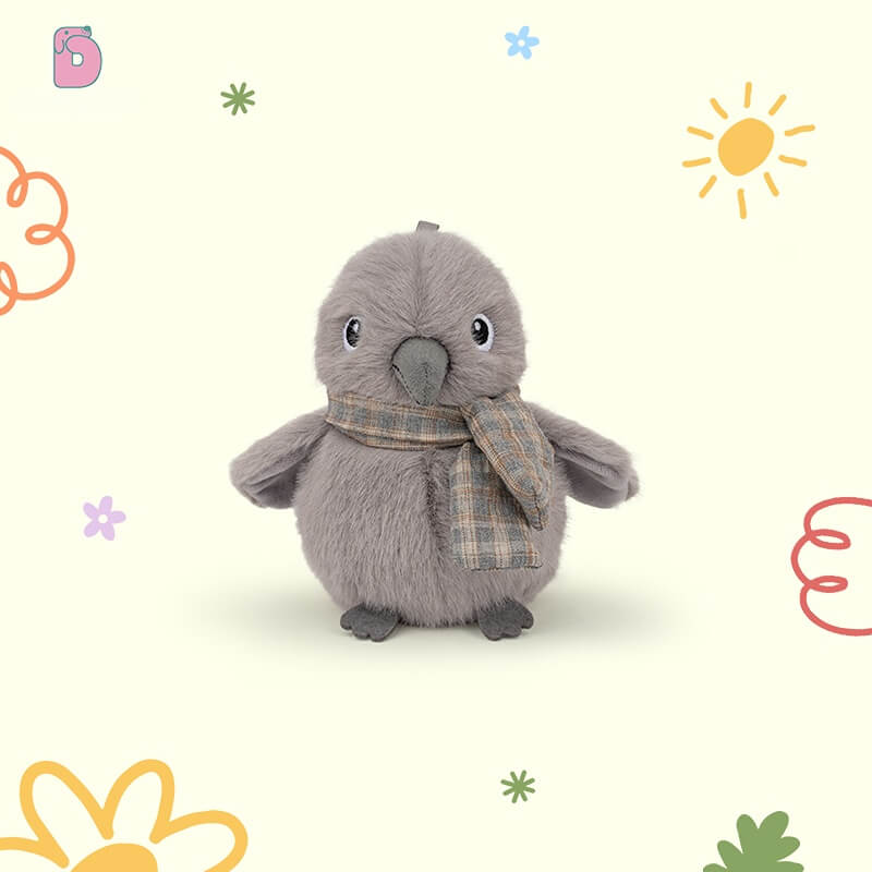 Duoai GreyBird Plush Set – Choose 3 for $29.99 | Fun, Weird, Adorably Grumpy Duoai Plush