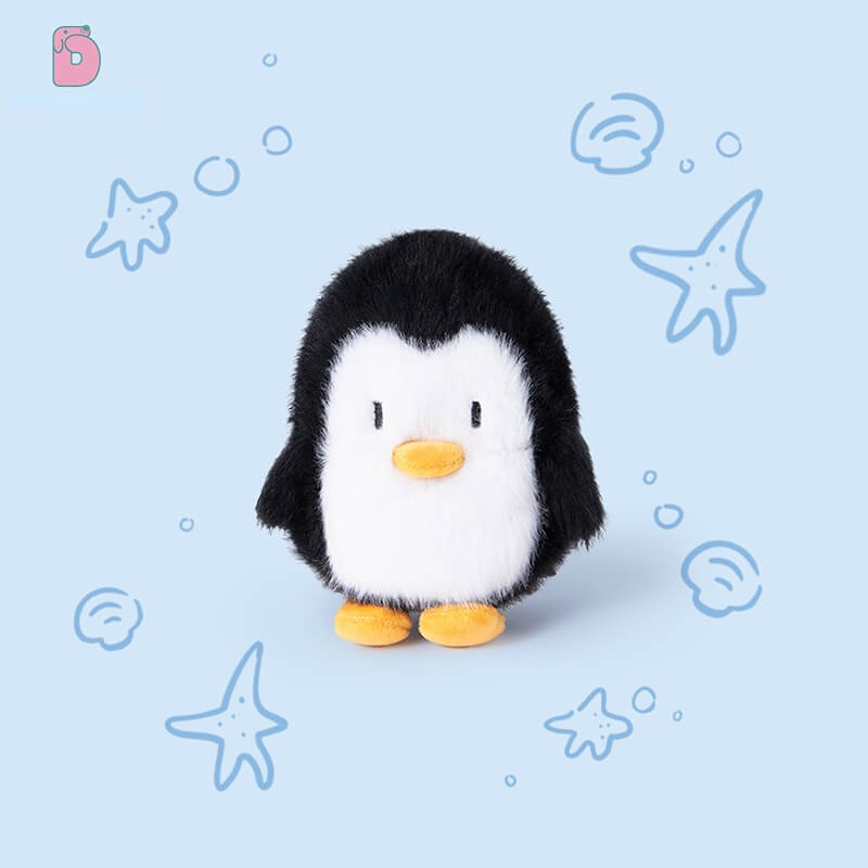 Duoai Beanie Plush Hand Puppets – Otter, Penguin & Friends (10cm Desk Companions) Duoai Plush