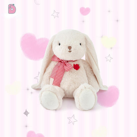 Duoai White Choco Bunny & Choco Bunny Plush – Heart Bunny Plush Toy, 25cm (9.8") / 35cm (13.8") Duoai Plush