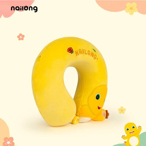 Duoai Official NaiLong U-Shaped Memory Foam Travel Neck Pillow – 11.8" × 11.8" × 3.9" (30×30×10cm) Duoai Plush
