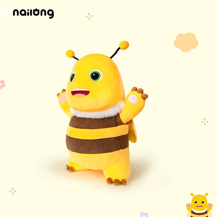 Duoai HONEYBEE NAILONG – Cute Dino Plush in Bee Costume (10" / 13.8") Duoai Plush