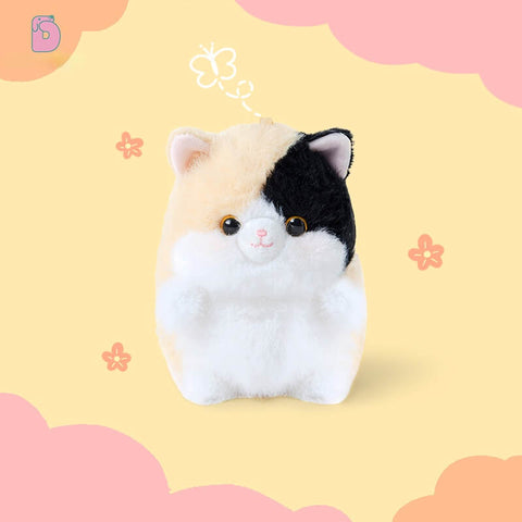 Duoai Original Black Cat Plush Keychain – Blushing Kitty Bag Charm (4.5") Duoai Plush