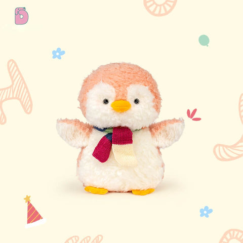 Duoai Cute RUA Penguin Plush Toy – Soft Birthday Gift Penguin Doll with Hat or Scarf, Comfort Plush for Kids & Girls