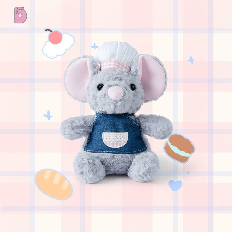 🧀 Duoai Mouse Plush – 5.9" & 9.1" Original Comfort Desk Companion Duoai Plush