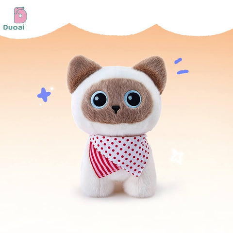 Duoai Original Cat Plush Collection – Cute Plush Toys & Bag Charm Gifts