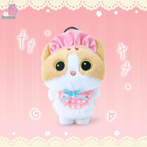 Duoai Original Standing Cat Plush Keychain – Kawaii Cat Bag Charm Cute Gift Collection