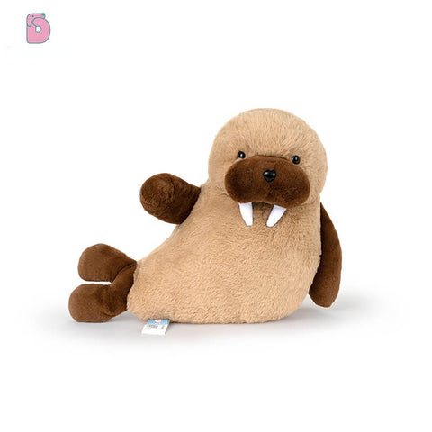 Duoai Walrus & Seal Plush – 13.8" Soft Sleeping & Lying Ocean Animal Toy Duoai Plush