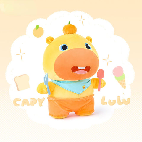 Duoai Official Lulu Capybara Plush Doll – Cute Healing Stuffed Animal Birthday Gift