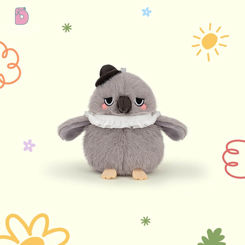 Duoai GreyBird Plush Set – Choose 3 for $29.99 | Fun, Weird, Adorably Grumpy Duoai Plush