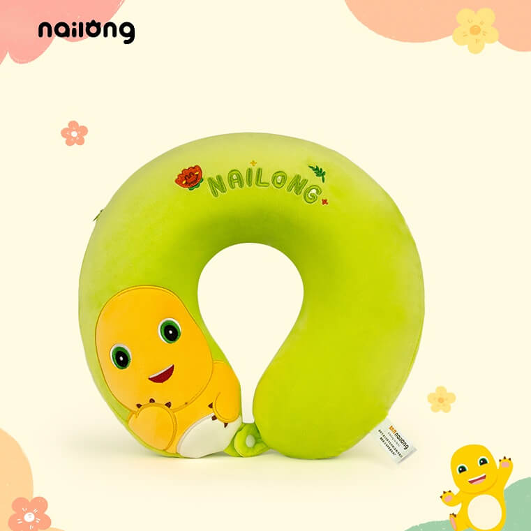 Duoai Official NaiLong U-Shaped Memory Foam Travel Neck Pillow – 11.8" × 11.8" × 3.9" (30×30×10cm) Duoai Plush